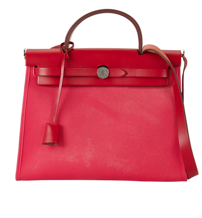 Herbag 31 in Vache Hunter Rouge Piment Rose Extreme, front view